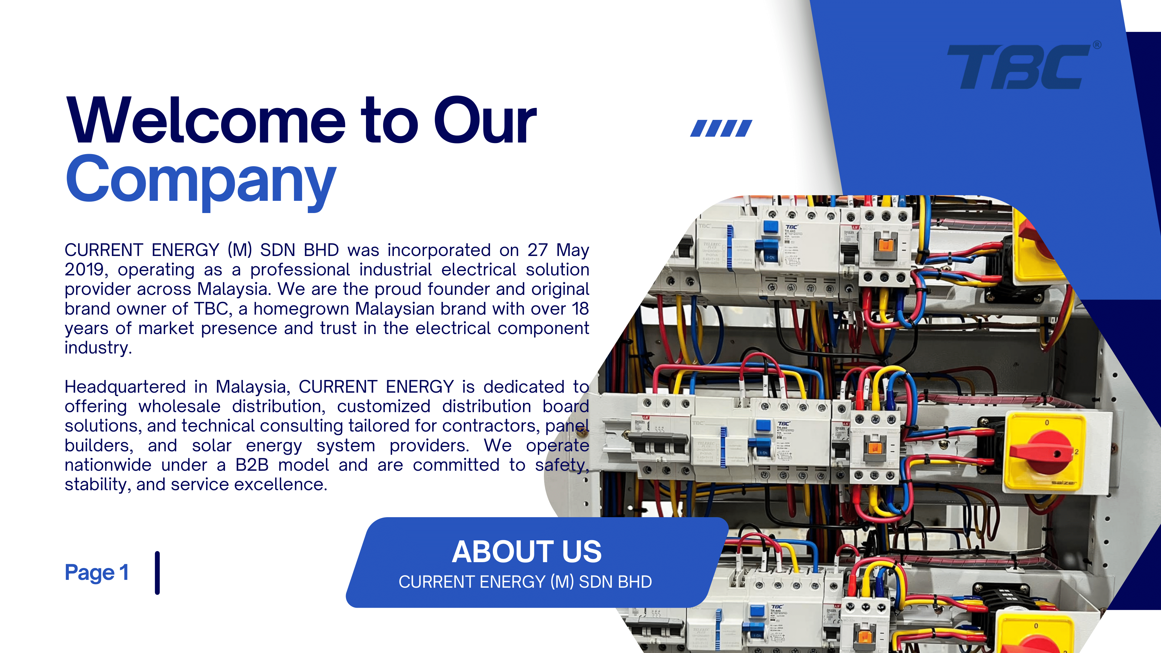 Company Profile Page 3